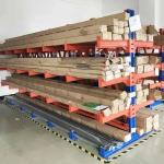 Q235 Double Sided Cantilever Rack , Cantilever Pipe Storage Racks 2000KG Capacity