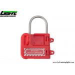 No. S430 Safety Steel Hasp Lockout with Red Plastic Handle, 1in (25mm) Jaw Clearance for sale