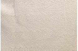 China Antitear Cotton Lace Fabric By The Yard , Wrinkleproof Cotton Net Lace Fabric supplier
