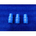 Blue POM Acetal Copolymer Connector Automotive CNC Parts for sale