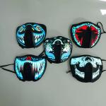 Audio Control Voice LED Face Mask  Equalizer Light Down And Up Flashing for sale