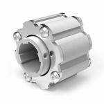DYE28-12 Lean Pipe Rotator Industrial Aluminum Profile Slew Bearing Roller for sale