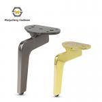 Wanjusheng Decorative Sofa Accessories Cabinet Feet Metal Gold Furniture Legs for Hotel Living Room Apartment for sale