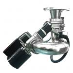 Firefighting Robot Automatic Fire Water Monitor Equipment With Flame Detector DC 24V for sale
