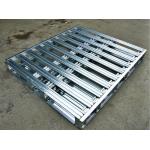 Heavy Duty Stacking Galvanized Steel Pallets For Warehouse Storage for sale