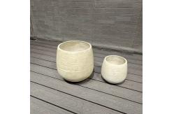 China Modern Fiber Clay Planter D430*H480 Enhance Your Plant Display supplier