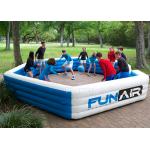Funny Portable Interactive Inflatable Gaga Ball Pit / Inflatable Gaga Ball Court For Kids Outdoor Games for sale