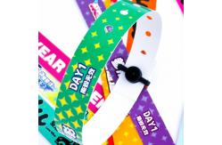 China Custom PVC Wristbands for Events Promotions Waterproof supplier