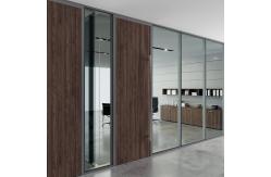 China Durable Acoustical Aluminum System Folding Partition Walls For Restaurant supplier