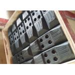 Durable Paver / Excavator Pads , Chain On Rubber Track Pads For Excavators for sale