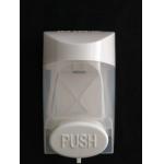 Restroom Plastic Hand Wash Soap Dispenser Manual Operated Environmentally Friendly