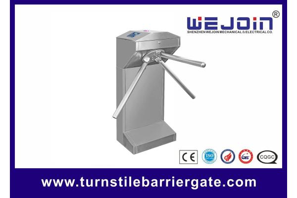 Exquisite Rotating RS232 Turnstile Barrier Gate Access Control Entrance 50W