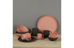 China ODM Under Glazed Ceramic Plates Sets , European Style Matte Ceramic Dinnerware supplier