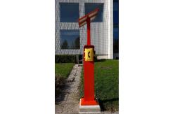 China Vandal Proof Roadside Emergency Phone with Solar Powered, Campus Emergency Phone Pillar supplier