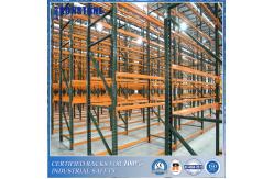 China Highly Selective Teardrop Pallet Racking System For High Turnover Rate supplier