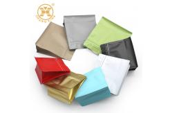 China Resealable Lock Coffee Packaging Bags With Degassing Valve And Zipper supplier