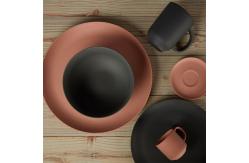 China ODM Under Glazed Ceramic Plates Sets , European Style Matte Ceramic Dinnerware supplier