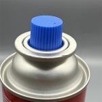 Lightweight aluminum gas canister valve for backpackers with instant-click fitting for sale