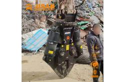 China Pc450 Jcb Excavator Demolition Shear For Multifunctional Double Cylinder Cutting supplier