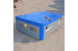 China Intelligent Electric Trackless Transfer Trolley With Lifting Device 3 Tons supplier