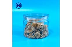 China Bpa Free Biscuits Plastic Clear Plastic Cans With Screw Lids supplier
