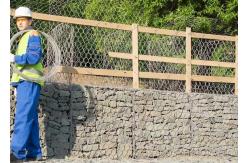 China Heavy Galvanized Wire Mesh Gabion Box Customized Length Width Height Dams Scour Protection supplier