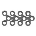 Mini Orthopedic Titanium Plates Maxillofacial Implants DY Shaped for sale