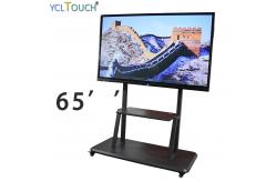 China 65 Inch No Projector Interactive Whiteboard / Multi Touch Screen Smart Board CCC supplier