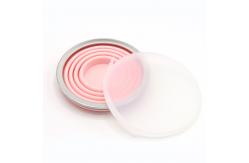 China 270ml Portable Ultra Thin Flexible Silicone Folding Cup supplier