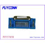 50 Pin Centronic PCB Right Angle Female Connector Certified UL for sale