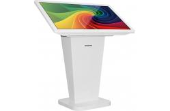 China Aluminium Alloy Shell Interactive Multi Touch Screen Kiosk For Ticket Printing supplier