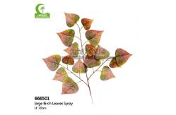 China Fire Retardant 60cm Height Artificial Tree Branches , Artificial Birch Leaves Silk supplier