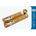 Professional Printed Round Cardboard Wine Tubes With Lids , Eco Friendly for sale