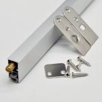 U Shape Automatic Drop Down Door Sweep Concealed Door Bottom Seal