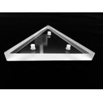 China Optical Quartz Glass Triangular Shape With Hole Fused Quartz Plate Transparent factory
