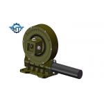 VE9 Vertical Worm Gear Small Slew Drive With 12V DC Gear Motor And Enclosed Housing for sale