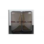 Fashion design mobile phone silicone cases / IPhone 4 / 4s silicone case grey A with factory price for sale