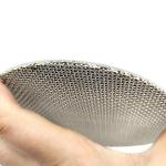 316 Stainless Steel Sintered Porous Metal Filter Disc Plates Multilayer Durable for sale