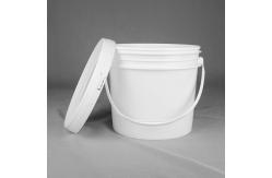 China HDPE PP Plastic Paint Bucket 5L With Handle supplier