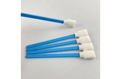 China Rectangle Flat Blue Foam Cleaning Swabs Enabling Fast Absorption Of Contaminants supplier