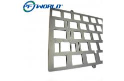 China Metal Aluminium CNC Machining Components CNC Turning Parts Mechanical Keyboard Case Kit supplier