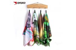 China Convenient Custom Gym Towel  Sublimation Printing Antibacterial High Density supplier
