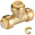 Tubomart OEM Brass Lead Free Push Fit Fitting Shark Bite 1/2 Inch 3/ 4 Inch Pipe Fitting for sale