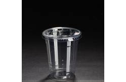 China Boba Tea Milk Tea Biodegradable Clear PLA Transparent Take Out Cold Drinks Cup supplier