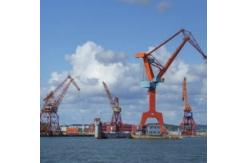 China Friendly Control Seaport Shipyard Port Cranes Quayside Crane Simple Operation supplier