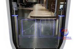 China Flap / Swing Speed Turnstile Gate QR Code Turnstile For Public Office supplier