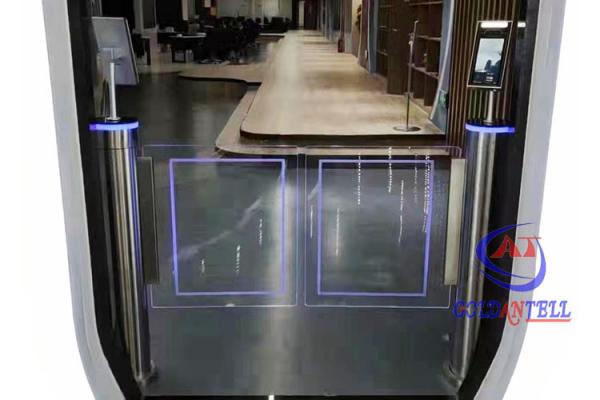 Flap / Swing Speed Turnstile Gate QR Code Turnstile For Public Office