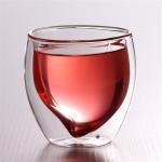 OEM 330ml Double Wall Insulated Espresso Glass Mug for sale