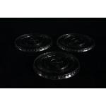 Transparent 98mm Compostable Cup Lids Takeaway for sale
