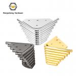 Chrome Furniture Sofa Iron Legs Metal Bed Feet Triangle Gold Y Solid Table Feet Cabinet Sofa Legs for sale